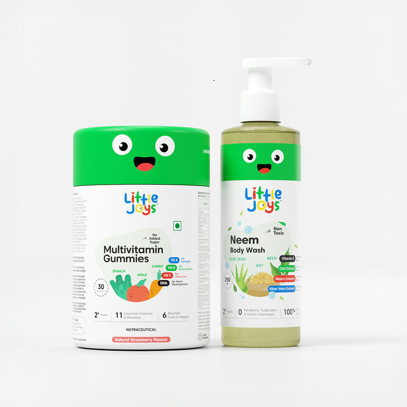 Neem Bodywash & Multivitamin Gummies (30N)