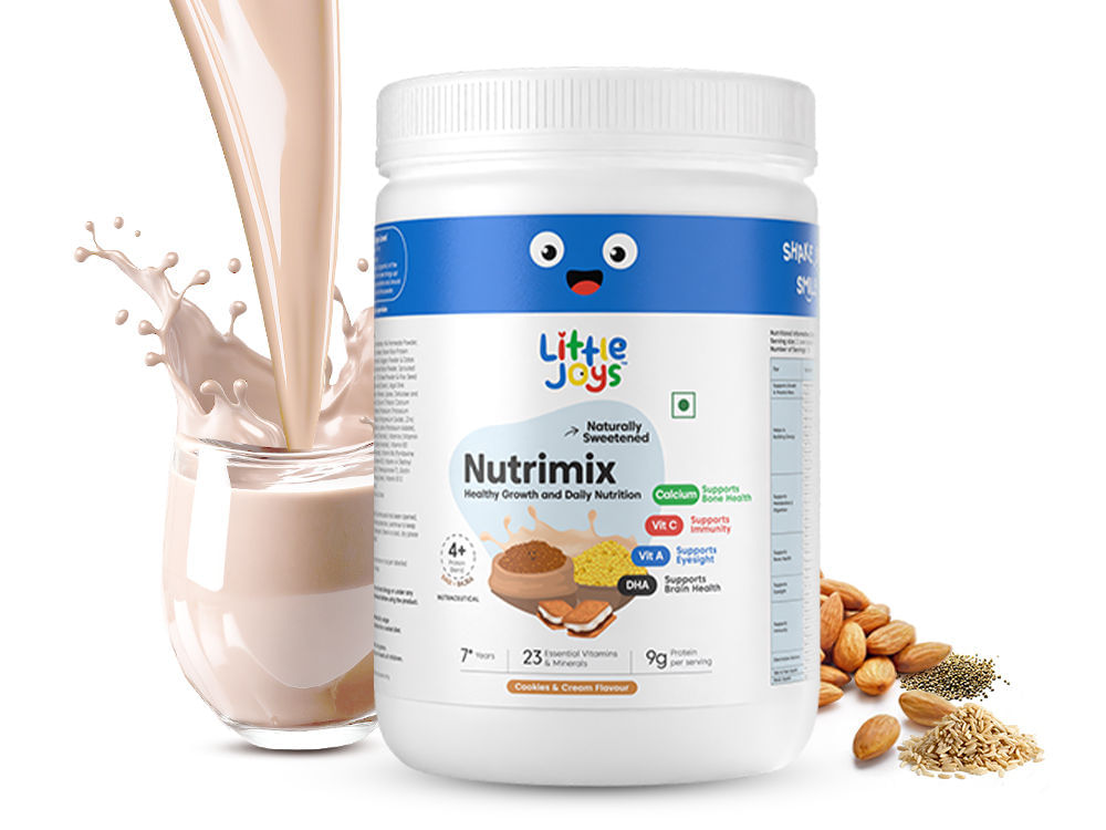 Nutrimix 7+ Cookies & Cream Nutrition Powder (350g)