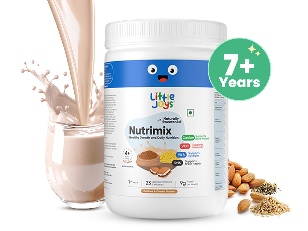 Nutrimix 7+ Cookies & Cream Nutrition Powder (350g)