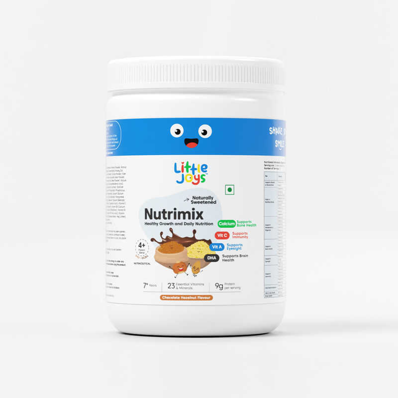 Nutrimix 7+ Hazelnut Chocolate Nutrition Powder (350g)