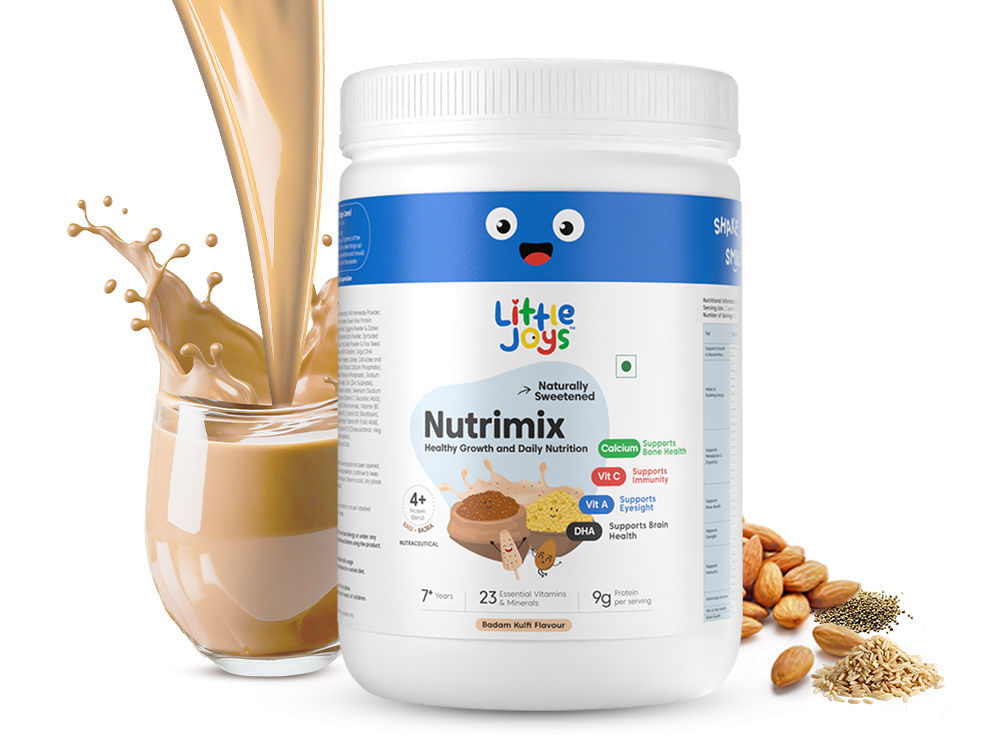 Nutrimix 7+ Badam Kulfi Nutrition Powder (350g)