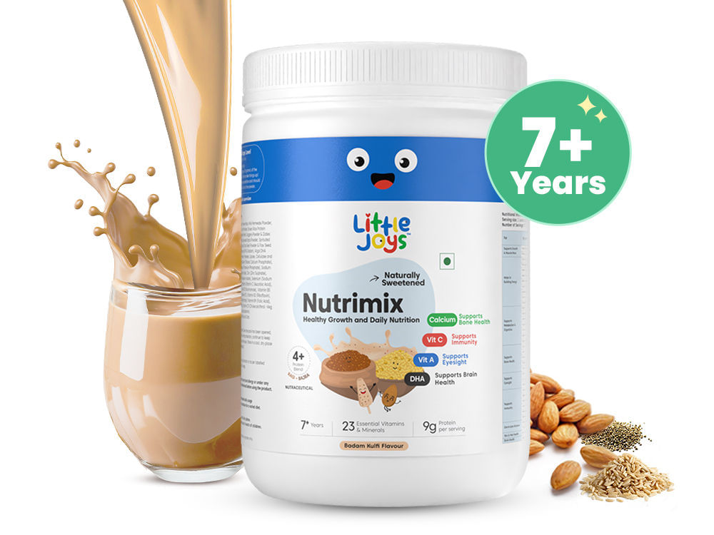 Nutrimix 7+ Badam Kulfi Nutrition Powder (350g)
