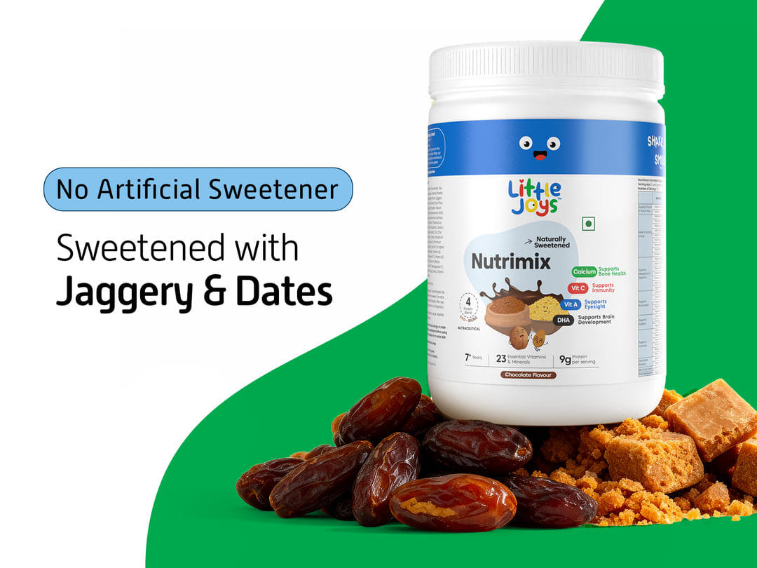 nutrimix nutrition powder for kids with no refined sugar