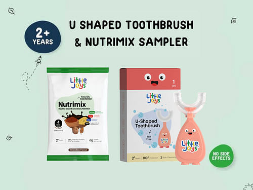 U Shaped Toothbrush & Nutrimix Trial Kit