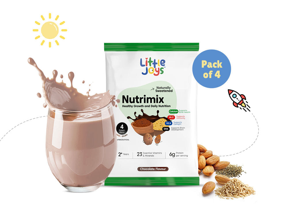 NutriMix Chocolate Travel Pack ~ Health Drink for Kids | Little Joys