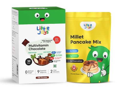 Millet Pancake Mix + Multivitamin Chocolate