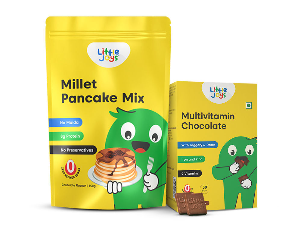 Millet Pancake Mix + Multivitamin Chocolate