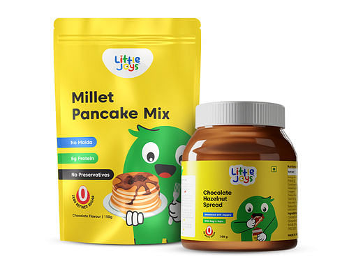 Millet Pancake Mix + Chocolate Spread