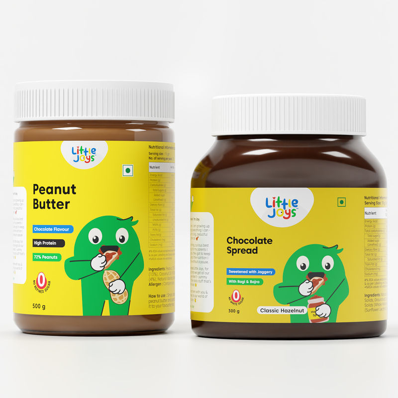 Peanut Butter + Chocolate Hazelnut Spread Combo