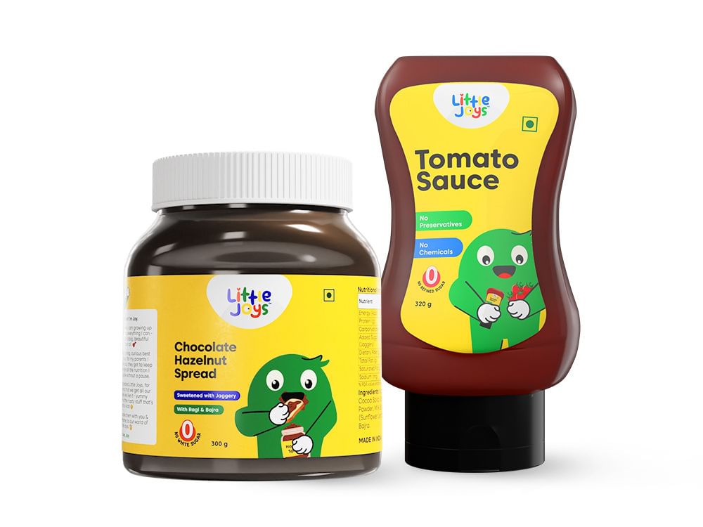 Chocolate Spread + Tomato Sauce Squeeze