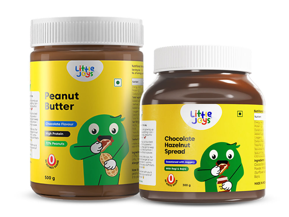Peanut Butter + Chocolate Hazelnut Spread Combo