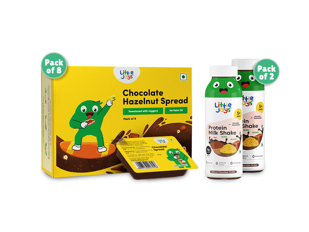 Chocolate Hazelnut Spread School Pack + Protein Milkshake