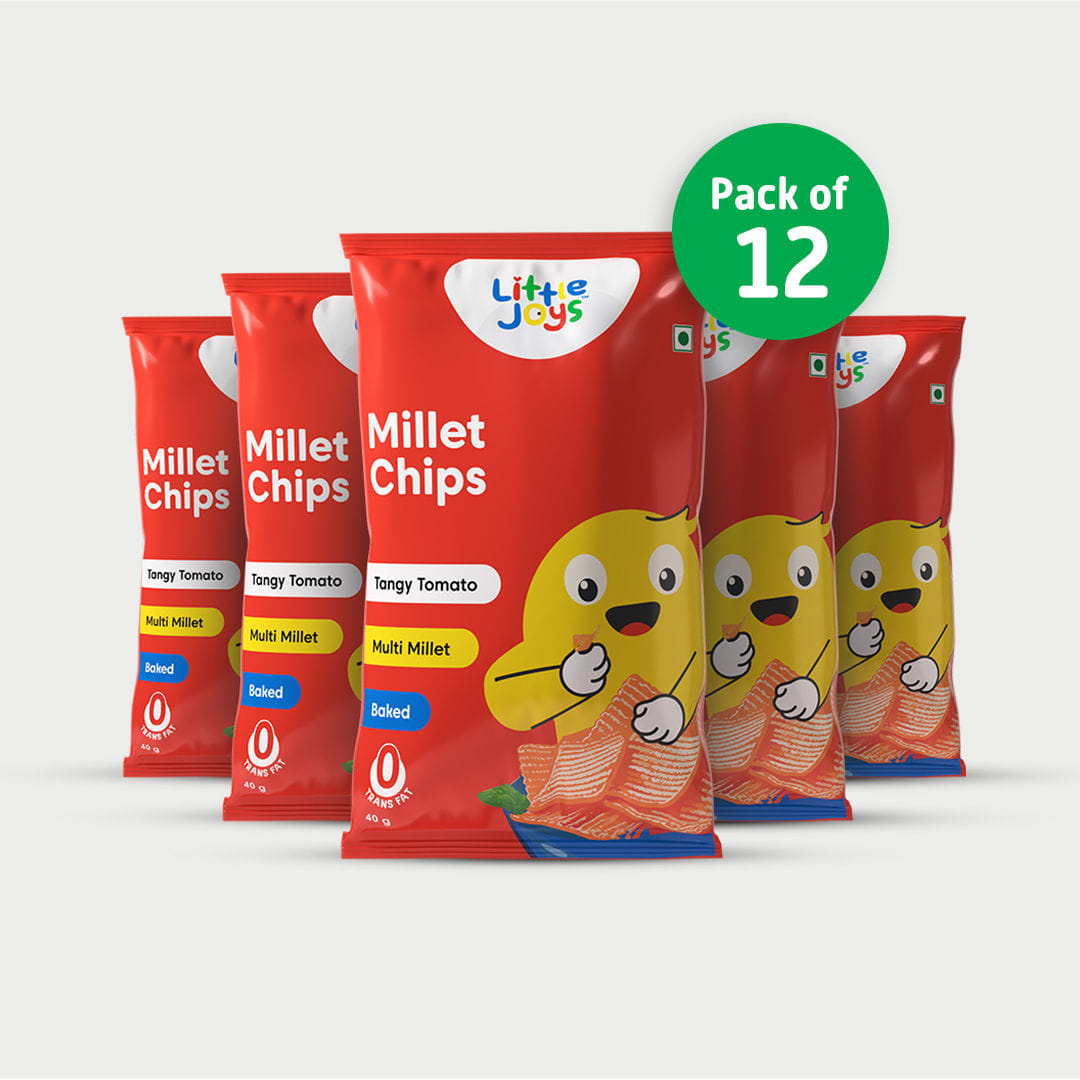 Millet Chips - Tangy Tomato: 40 g (Pack of 12)