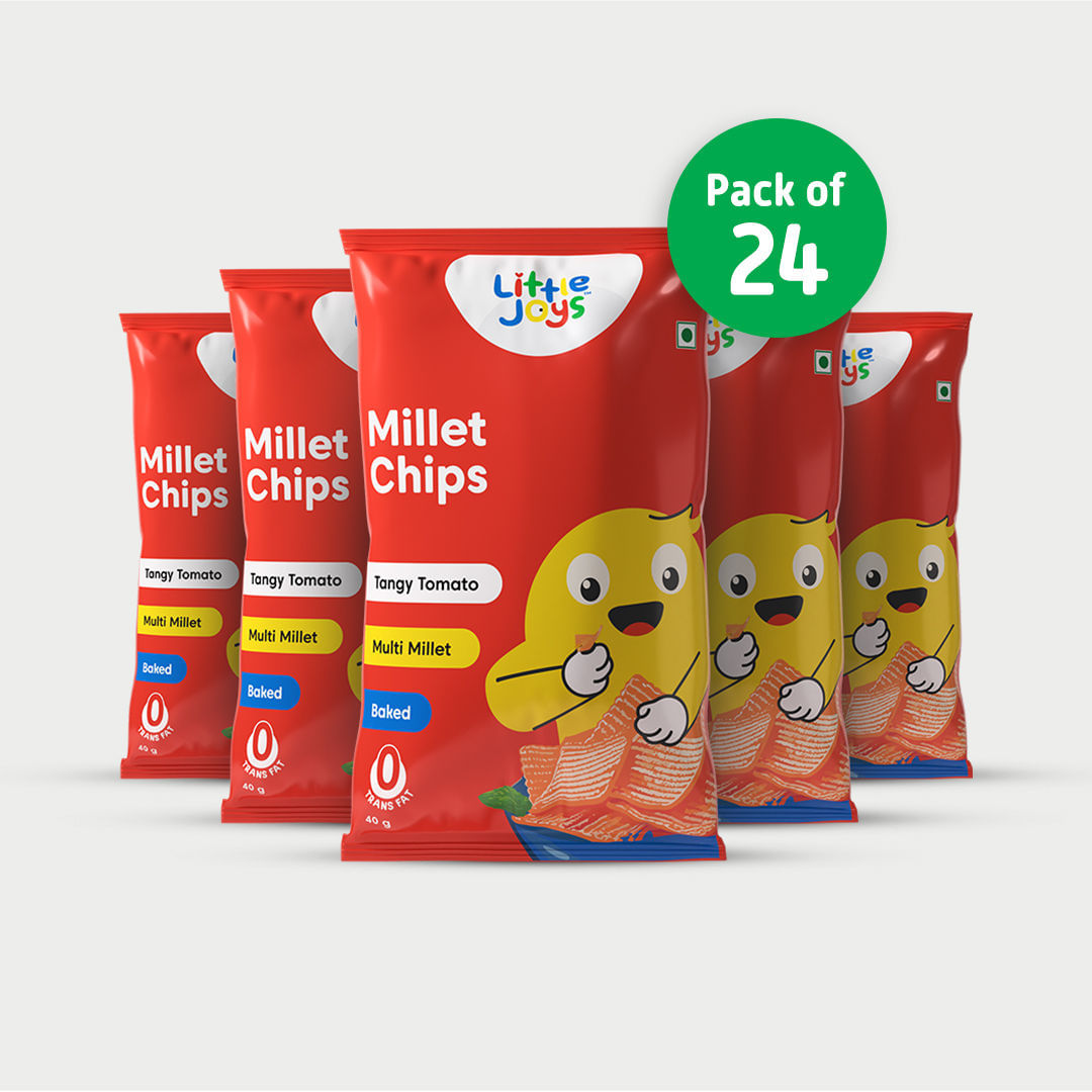 Millet Chips - Tangy Tomato: 40 g (Pack of 24)