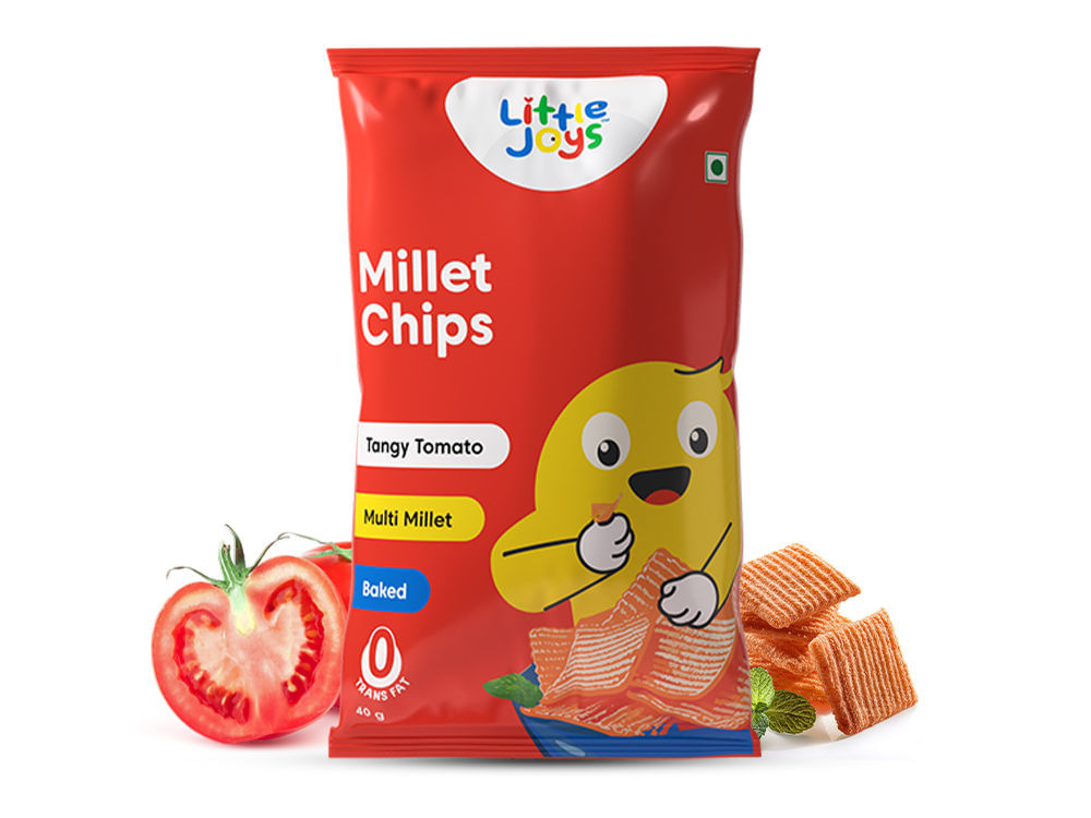 Millet Chips - Tangy Tomato (3x40gms)