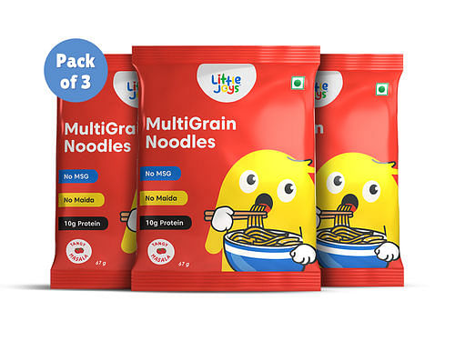 3 Packs Of Tangy Multigrain Instant Noodles