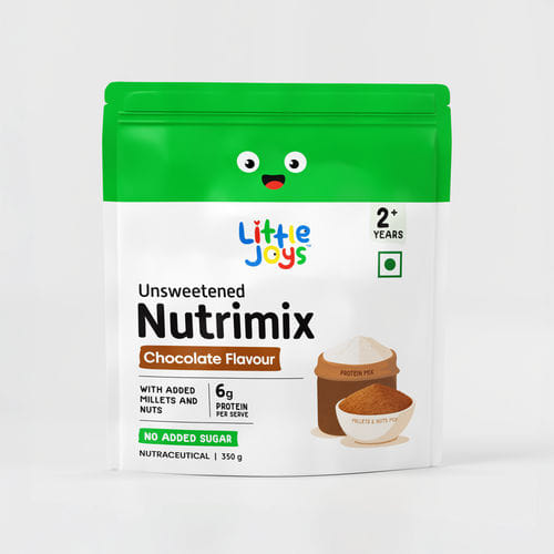 Unsweetened NutriMix 2+ Chocolate Nutrition Powder (350g)