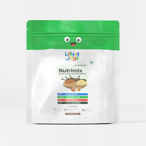Unsweetened NutriMix 2+ Chocolate Nutrition Powder (350g)