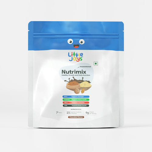 Unsweetened NutriMix 7+ Chocolate Nutrition Powder (350g)