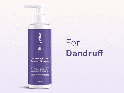 1% Ketoconazole Anti-Dandruff Shampoo (250ml)