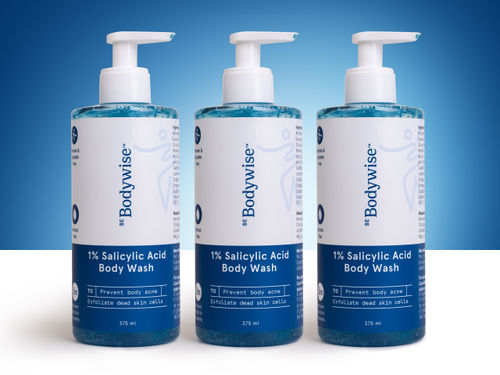 1% Salicylic Acid Body Wash (375ml) - Pack of 3