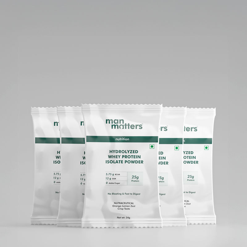 Hydrolyzed Whey Protein Isolate (Pack of 5)
