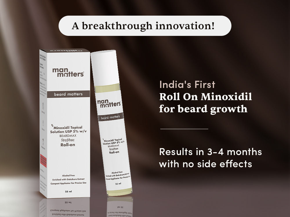 Growmax Roll On for Beard Growth