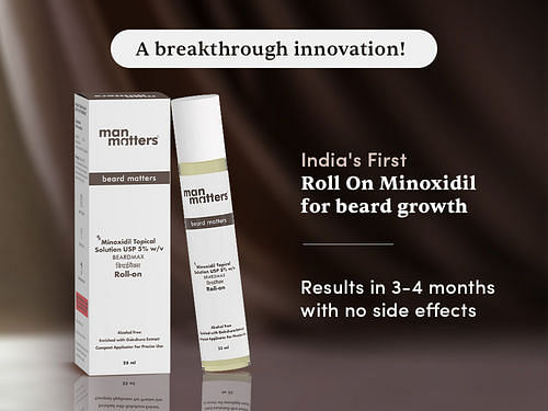 Growmax Roll On for Beard Growth