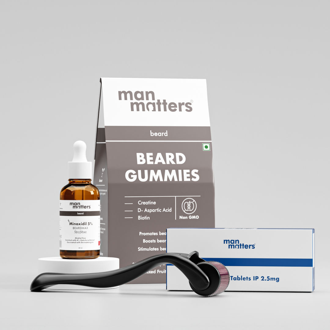 Complete Beard Growth Kit for 18-21 + Genetics Concern
