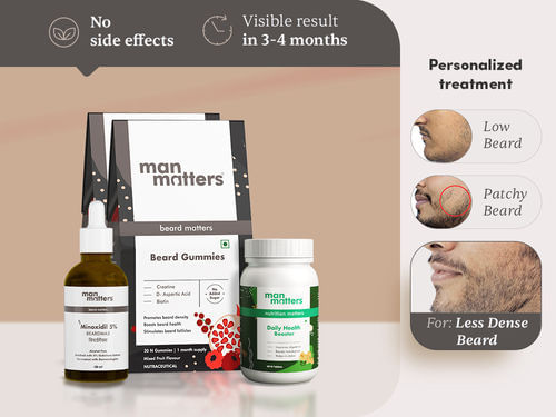 Beard Activator Kit for 22-28 + Lifestyle Concern ( 2 Months )