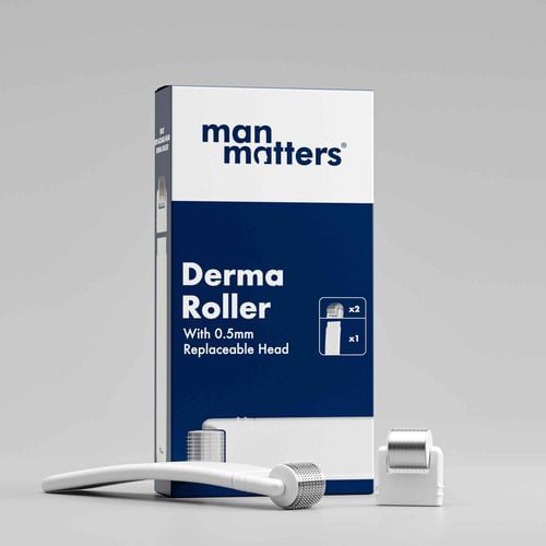 Derma Roller with 0.5 mm Replaceable Head