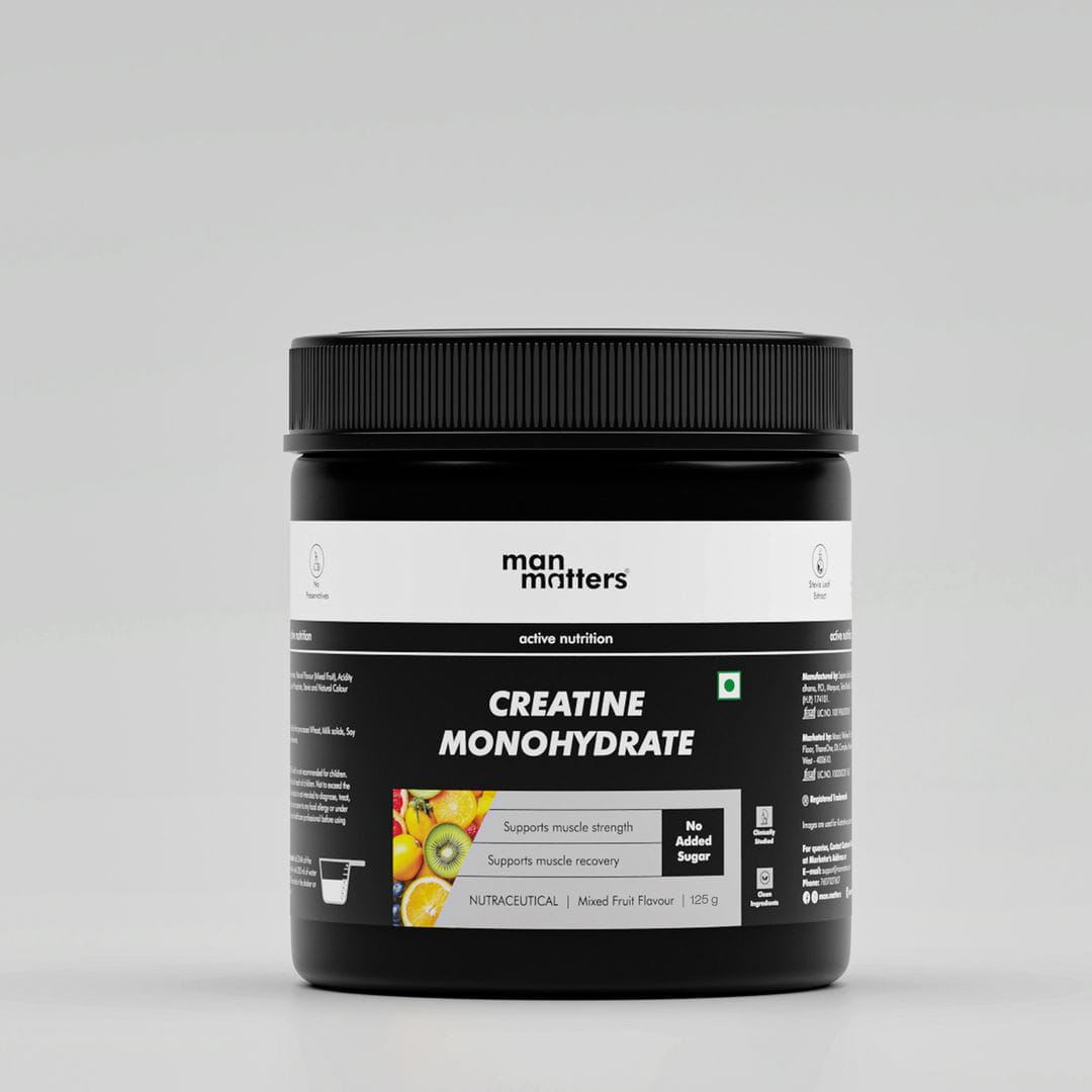 Micronised Creatine Monohydrate (125g - Mixed Fruit Flavour)