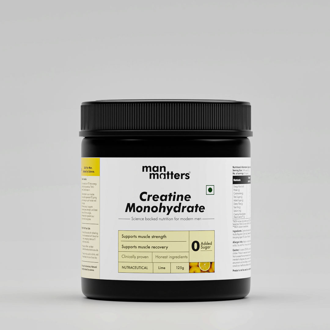Micronised Creatine Monohydrate - Lime Flavour (125g)