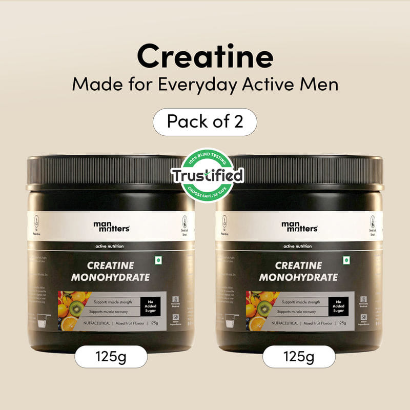Buy 100% Pure KleanCREATINE Creatine Monohydrate by Man Matters