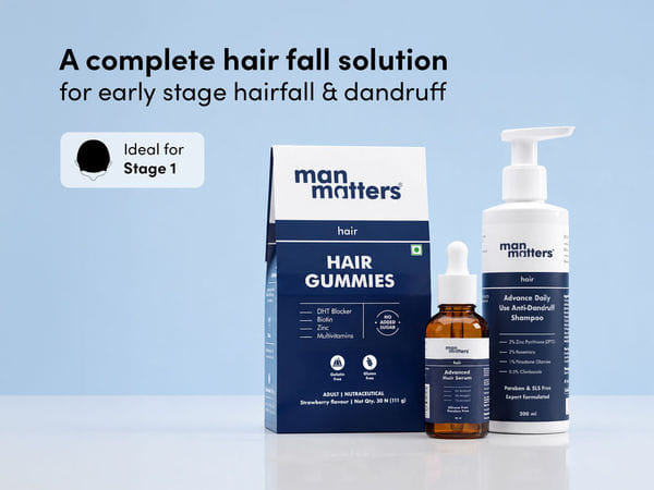 Man Matters Anti-Hairfall Kit 300ml - Image 1