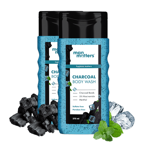 Charcoal Body Wash - Pack of 2