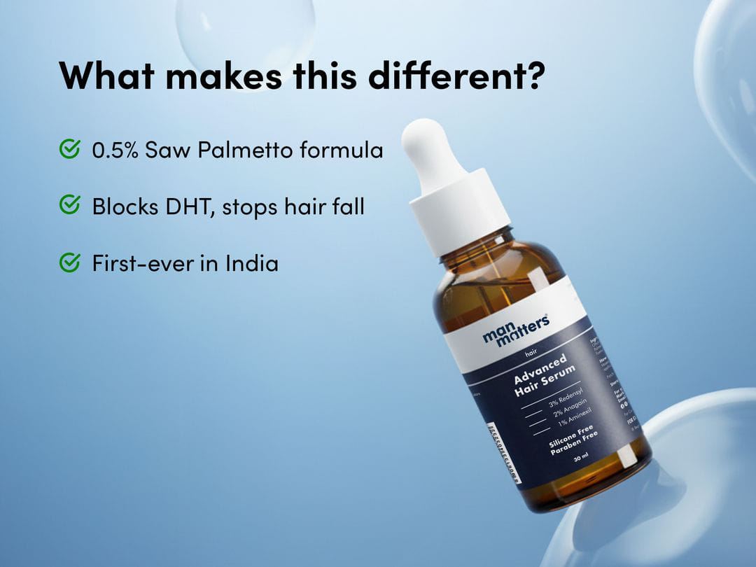 why man matters stage 1 hair serum is different