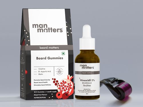 Beard Growth Kit for Low Beard