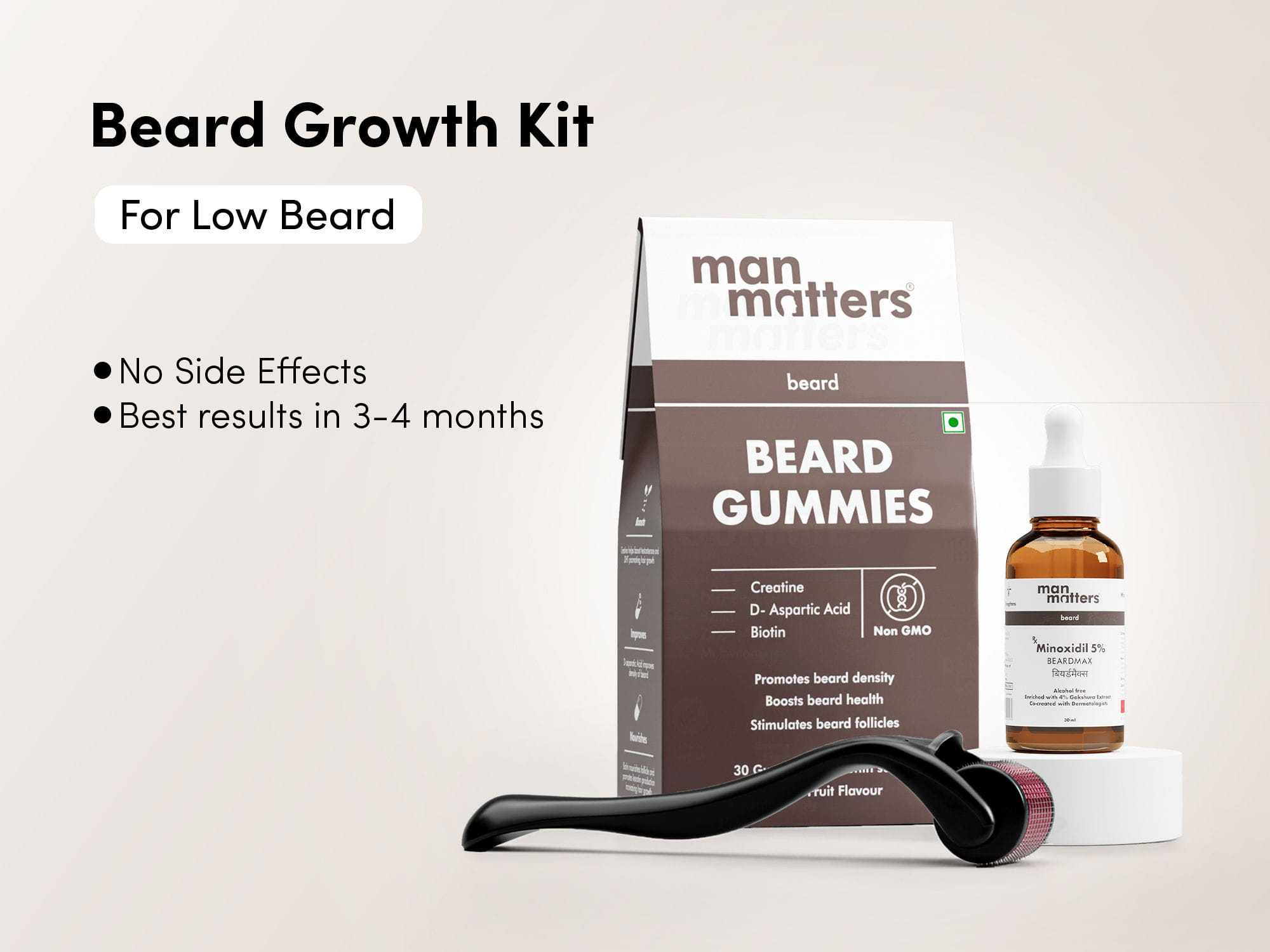 Buy 5% Minoxidil Beard Growth Serum: The Best Alternative to Beard Oil