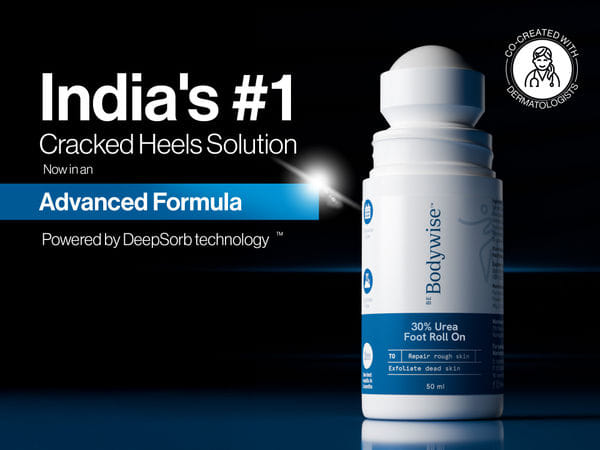Be Bodywise 30% Urea Foot Roll On - 50ml