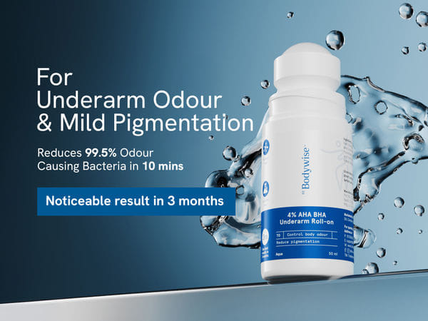 Buy 4% AHA BHA Aqua Underarm Roll On For Women Be Bodywise