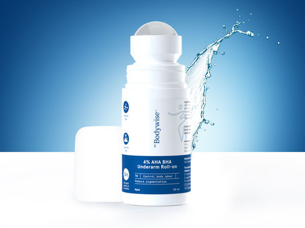 Buy 4% AHA BHA Aqua Underarm Roll On For Women - Be Bodywise