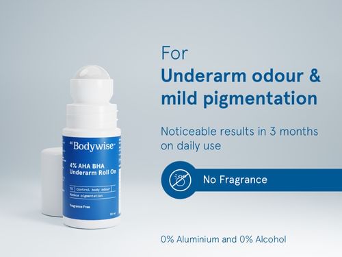 4% AHA BHA Underarm Roll On - No Fragrance