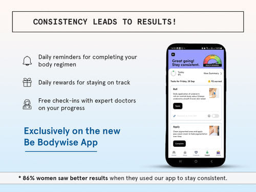 Buy 4% AHA BHA Underarm Roll On - Be Bodywise