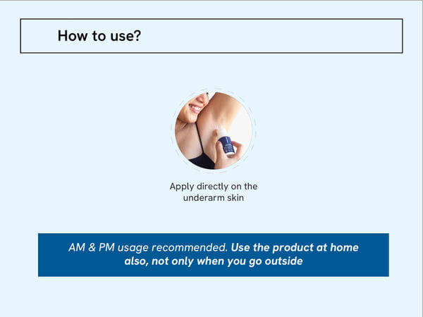 Buy 4% AHA BHA Underarm Roll On - Be Bodywise