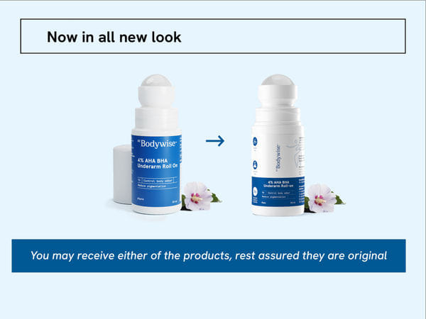 Buy 4% AHA BHA Underarm Roll On - Be Bodywise