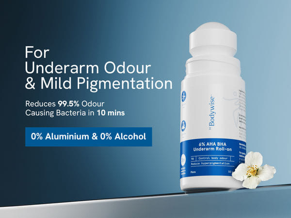 Buy 4% AHA BHA Underarm Roll On - Be Bodywise