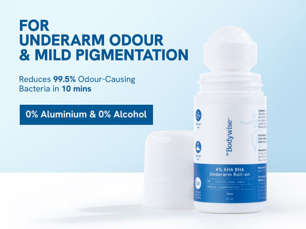 Buy 4% AHA BHA Underarm Roll On - Be Bodywise