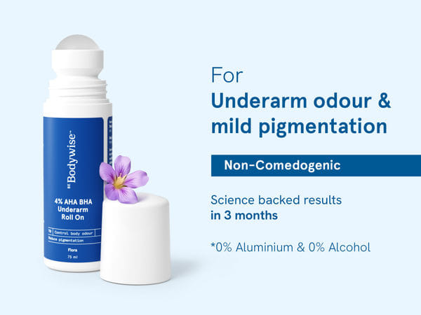 Buy 4% AHA BHA Underarm Roll On - Be Bodywise