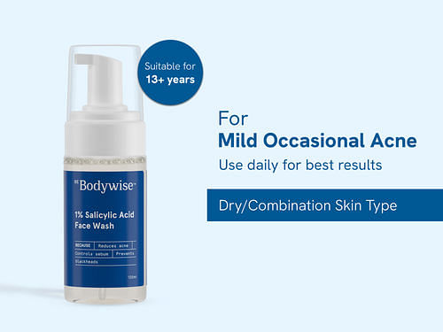 1% Salicylic Acid Face Wash (Foam-Based)